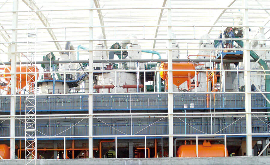 Cottonseed dephenol protein processing plant