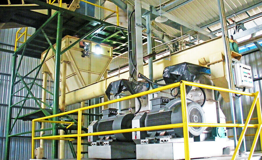 Food feed protein processing plant