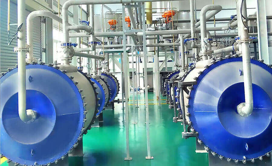 Industrial feed protein processing plant
