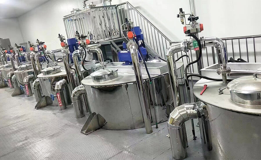 Soybean protein processing plant